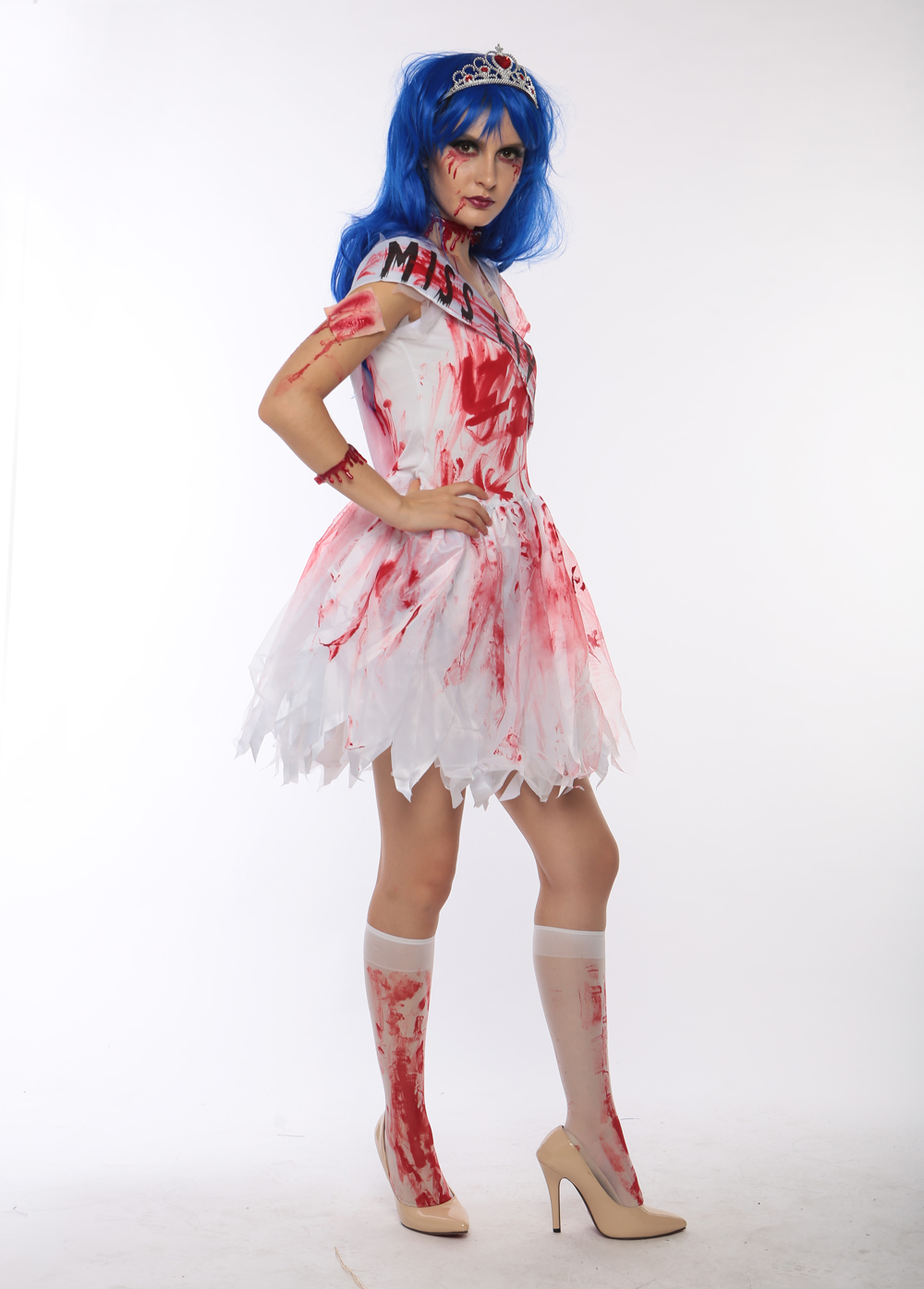 F1710 halloween zombie fancy cosplay costume